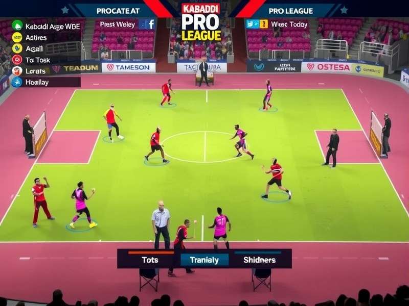 Kabaddi Pro League Gameplay